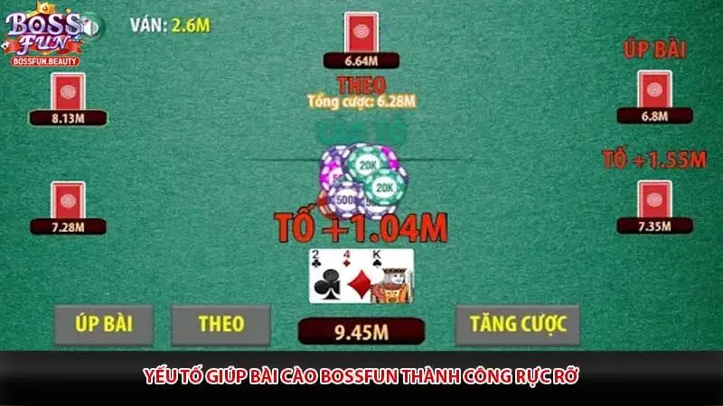 Yếu tố giúp bài cào Bossfun thành công rực rỡ